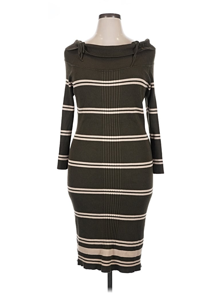 Pre-owned Pink Republic Casual Dress In Brown