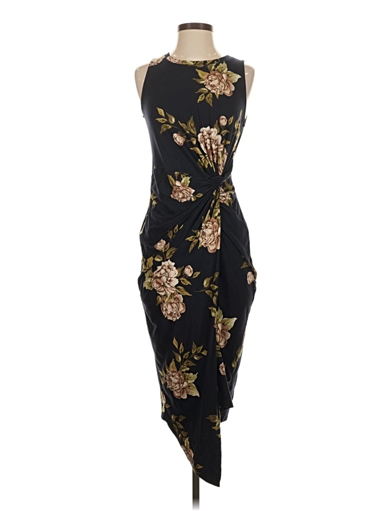 Pre-owned Nine Britton Cocktail Dress In Black