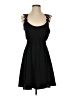 Shein 100% Polyester Solid Black Cocktail Dress Size 4 - photo 1