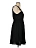 Shein 100% Polyester Solid Black Cocktail Dress Size 4 - photo 4