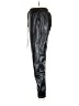21 Saints Metallic Black Faux Leather Pants Size S - photo 5