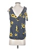 Staccato 100% Polyester Yellow Sleeveless Blouse Size S - photo 2