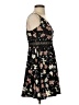Shein 100% Polyester Floral Black Cocktail Dress Size 4 - photo 4