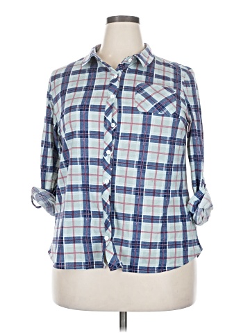 Doublju 3/4 Sleeve Blouse (view 1)