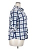 Doublju 100% Polyester Plaid Blue 3/4 Sleeve Blouse Size 2X - photo 4