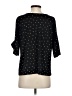 Clara Sun Woo Stars Black 3/4 Sleeve Blouse Size S - photo 2