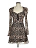 Zara Brown Cocktail Dress Size S - photo 1