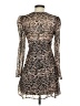 Zara Brown Cocktail Dress Size S - photo 2