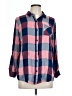 C established 1946 100% Rayon Plaid Pink Long Sleeve Button-Down Shirt Size L - photo 1