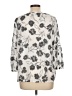 Fred David Ivory 3/4 Sleeve Blouse Size L - photo 2