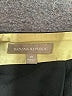 Banana Republic Solid Black Formal Skirt Size 10 - photo 4