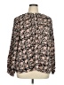 Unbranded 100% Polyester Black Long Sleeve Blouse Size XL - photo 1