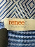Renee C. Chevron-herringbone Blue Casual Skirt Size M - photo 3