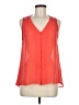 Blu Pepper Orange Sleeveless Blouse Size M - photo 1