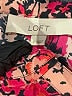 Ann Taylor LOFT 100% Polyester Floral Pink Long Sleeve Blouse Size S - photo 7