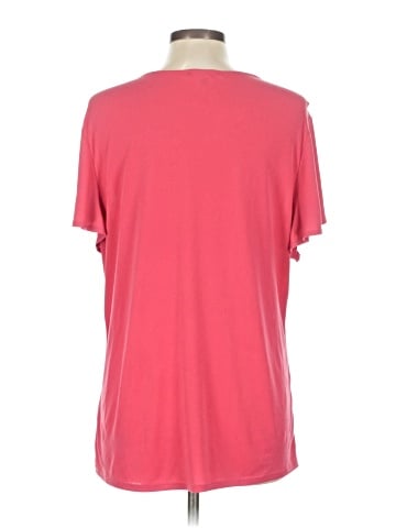 Adrianna Papell Short Sleeve Blouse (view 2)