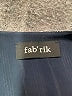 Fab'rik 100% Polyester Stripes Gray Casual Dress Size S - photo 7