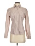 Garnet Hill Polka Dots Pink Long Sleeve Blouse Size 6 - photo 1