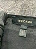 Escada 100% Silk Black Long Sleeve Silk Top Size EU 44 / US 14 - photo 6