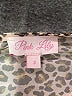 Pink Lily 100% Polyester Animal Print Brown Long Sleeve Blouse Size S - photo 4
