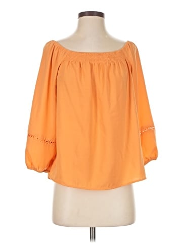 JAQUELINE de YONG 3/4 Sleeve T-Shirt (view 1)