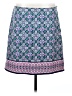 Talbots Paisley Blue Green Casual Skirt Size XL (estimated) - photo 1