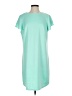 Unbranded Solid Teal Casual Dress Size 0L - photo 1
