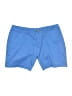 Faded Glory Solid Blue Shorts Size 10 - photo 1