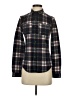 Adam Levine Plaid Black Long Sleeve Blouse Size XS - photo 1