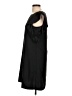 Naf Naf 100% Polyester Solid Black Casual Dress Size EU 42 / US 12 - photo 5
