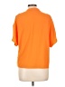 Shein Orange Short Sleeve Blouse Size L - photo 2