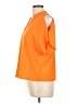 Shein Orange Short Sleeve Blouse Size L - photo 5