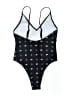 Assorted Brands 100% Polyester Graphic Black One Piece Swimsuit Size L - photo 2