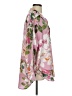 Entro 100% Polyester Floral Pink Long Sleeve Blouse Size S - photo 4