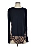 Ann Taylor LOFT 100% Polyester Blue Long Sleeve Top Size S - photo 1
