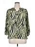 Dana Buchman 100% Polyester Green 3/4 Sleeve Blouse Size XL - photo 1