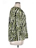 Dana Buchman 100% Polyester Green 3/4 Sleeve Blouse Size XL - photo 4