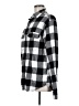 George Checkered-gingham Silver Long Sleeve Button-Down Shirt Size M - photo 5