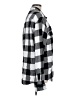 George Checkered-gingham Silver Long Sleeve Button-Down Shirt Size M - photo 4