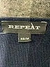 Repeat Cashmere 100% Cotton Black Cardigan Size EU 40 / US 10 - photo 7