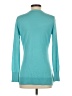 Nordstrom Solid Teal Silk Cardigan Size XS - photo 2