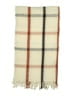 Unbranded Plaid Ivory Scarf One size - photo 2