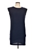Everly 100% Polyester Solid Blue Casual Dress Size S - photo 1