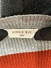 Sophie Rue Stripes Orange Pullover Sweater Size M - photo 7
