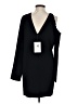 IRO 100% Polyester Solid Black Casual Dress Size EU (FR) 36 / US 4 - photo 2