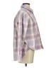 J.Crew Plaid Purple Long Sleeve Button-Down Shirt Size XS - photo 4