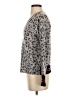 360 Cashmere 100% Cashmere Animal Print Gray Cashmere Pullover Sweater Size XS - photo 5