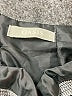 oasis Stripes Gray Casual Skirt Size 6 - photo 3