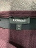 Express Solid Burgundy Casual Skirt Size XS - photo 4