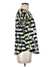 Peter Pilotto for Target 100% Polyester Yellow Short Sleeve Blouse Size M - photo 4
